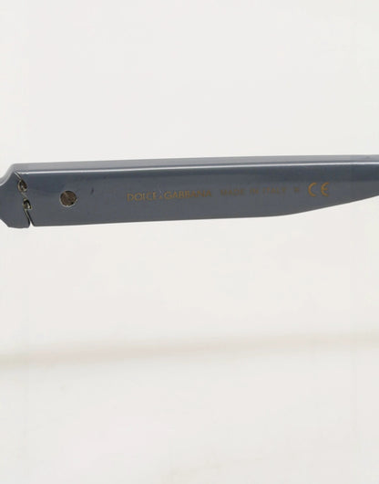 Dolce & Gabbana Blue Acetate Aviator Shades Eyewear Sunglasses by Dolce & Gabbana