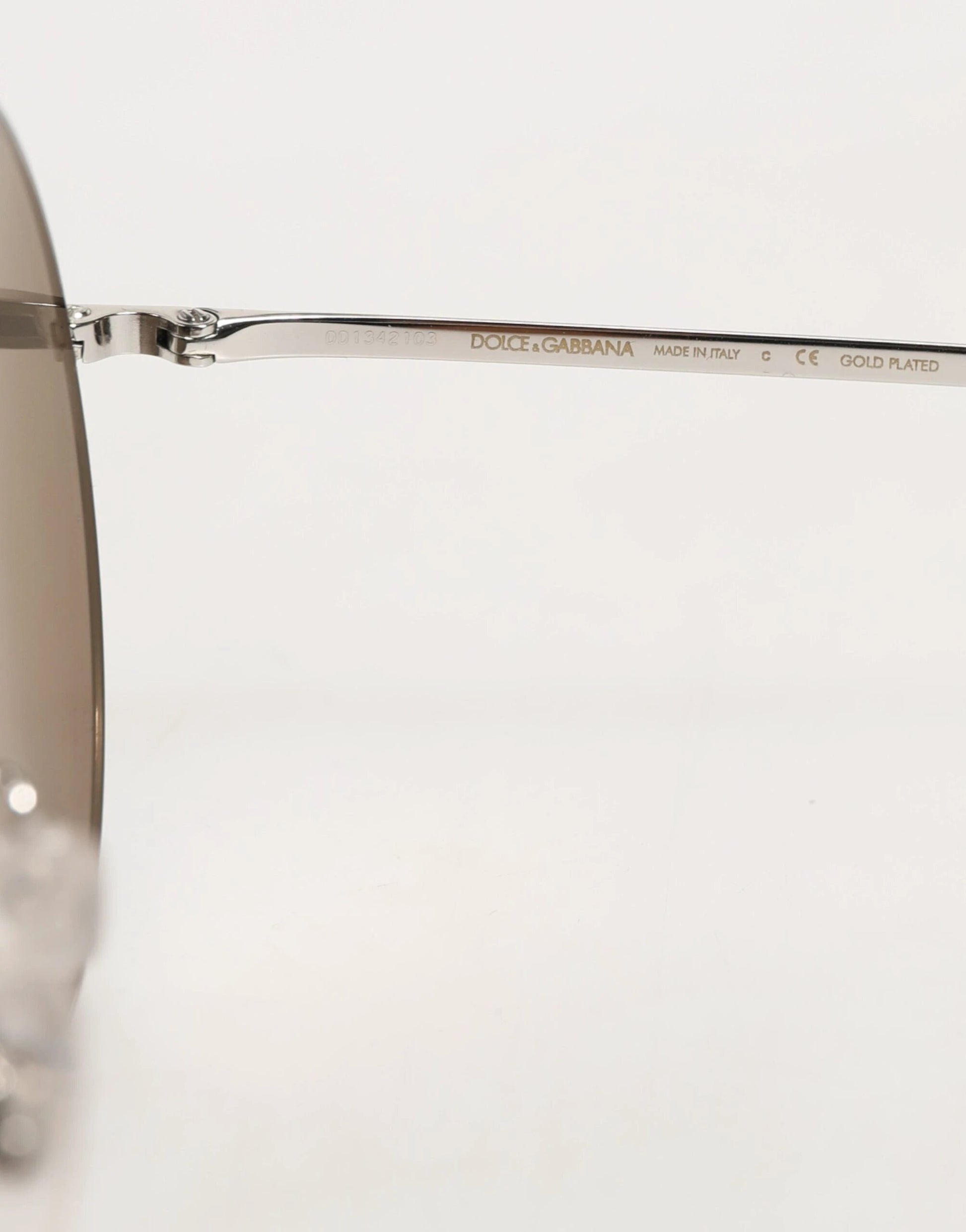 Dolce & Gabbana DG2215K Silver Metal Round Shades Eyewear Sunglasses by Dolce & Gabbana