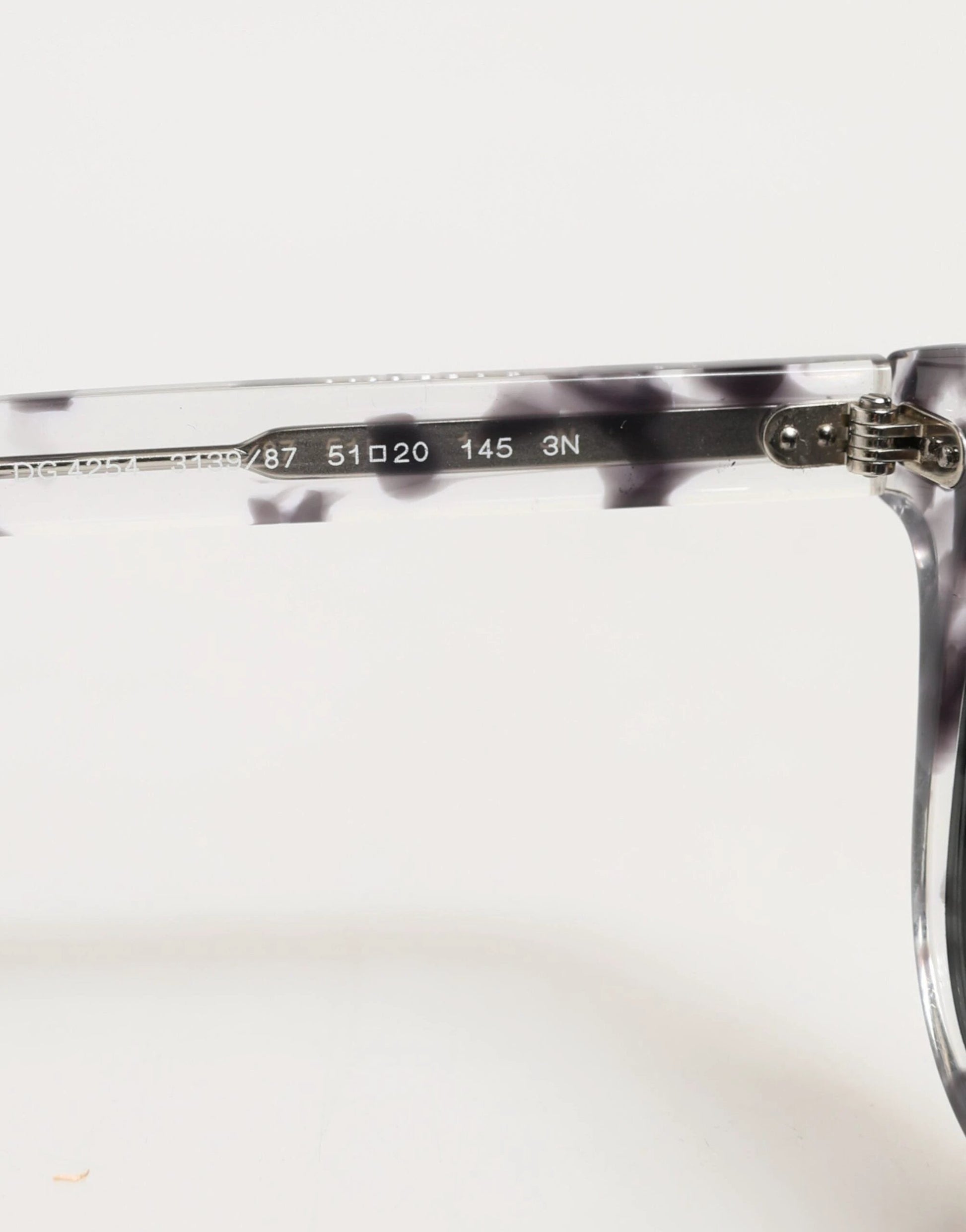 Dolce & Gabbana DG4254 Havana Clear Black Tinted Lenses Sunglasses by Dolce & Gabbana