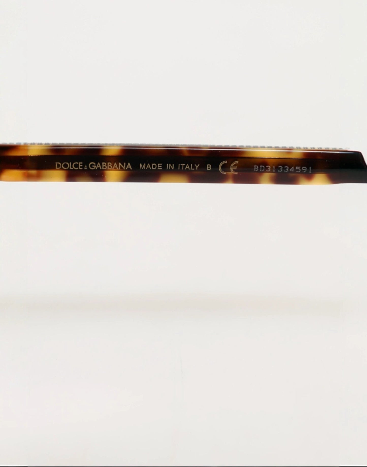 Dolce & Gabbana Dark Brown Tortoise Shell Pilot Frame Sunglasses by Dolce & Gabbana