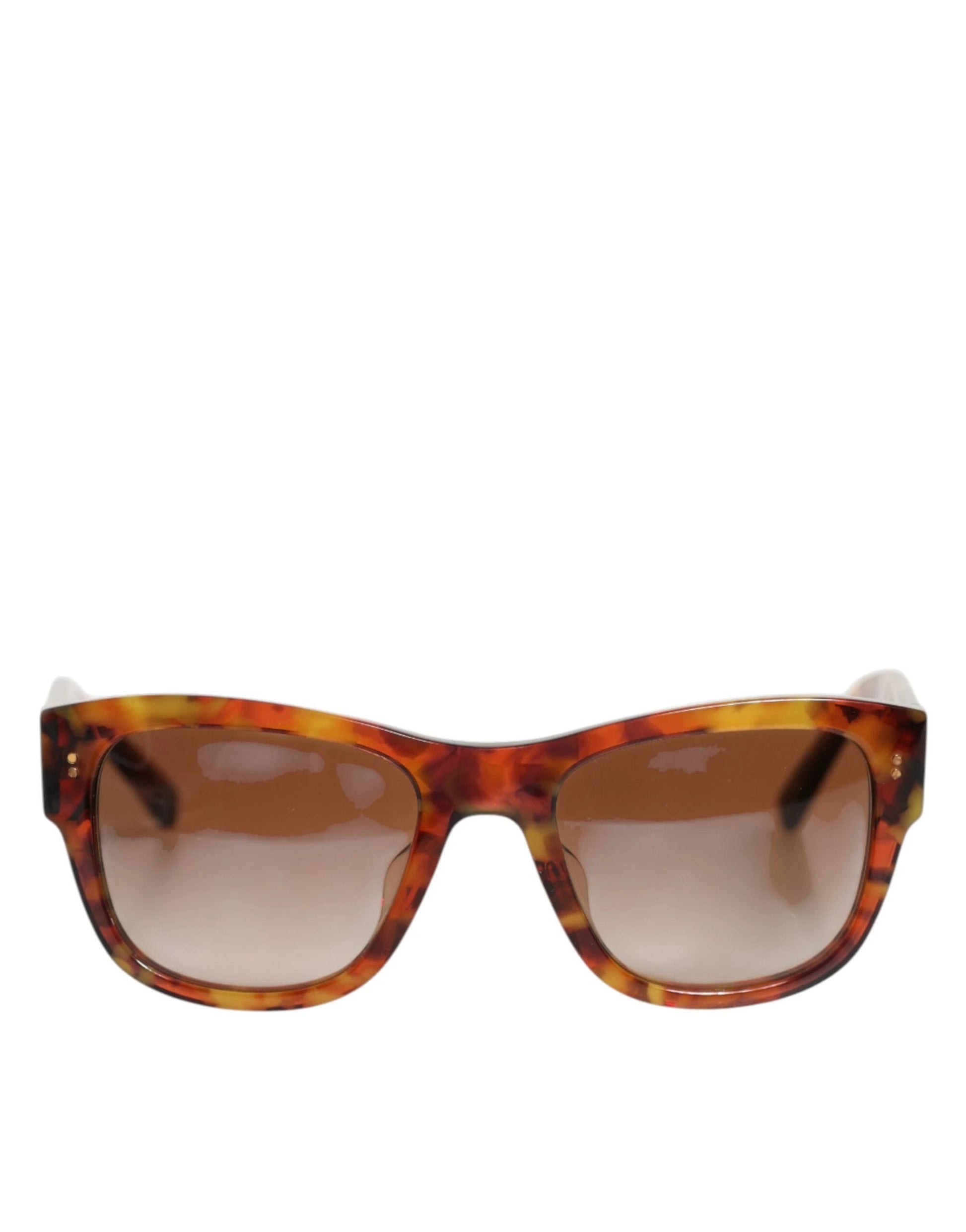 Dolce & Gabbana DG4338F Brown Havana Full Rim Round Lenses Sunglasses by Dolce & Gabbana