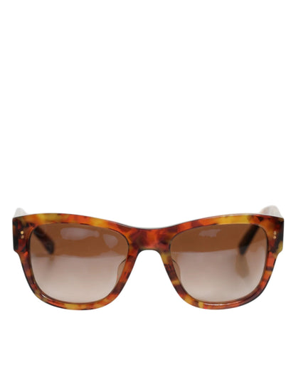 Dolce & Gabbana DG4338F Brown Havana Full Rim Round Lenses Sunglasses by Dolce & Gabbana
