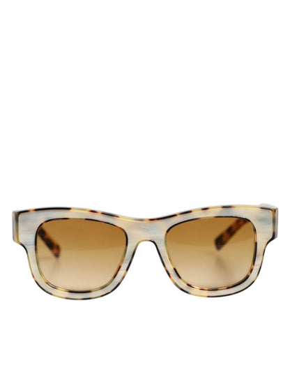 Dolce & Gabbana DG4379F White Tortoiseshell Gradient Shades Sunglasses by Dolce & Gabbana