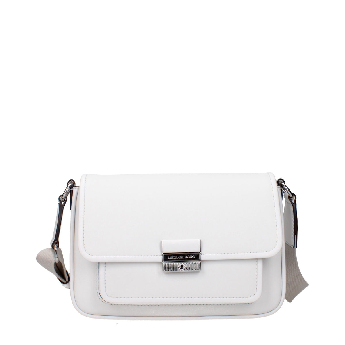 Sac bandoulière Michael Kors femme en cuir blanc – MI15236775117065BT