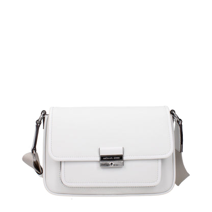 Sac bandoulière Michael Kors femme en cuir blanc – MI15236775117065BT