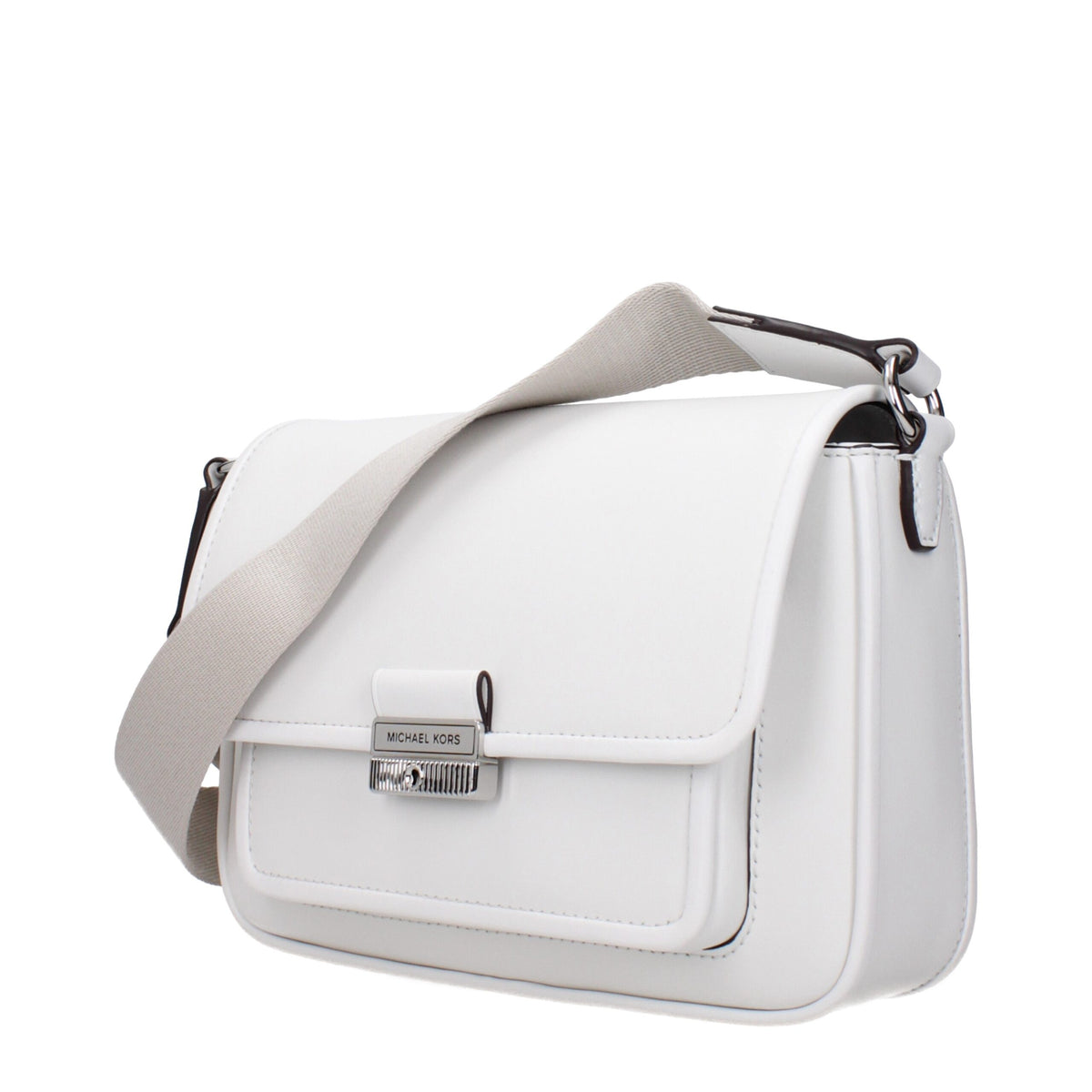 Sac bandoulière Michael Kors femme en cuir blanc – MI15236775117065BT
