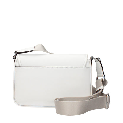 Sac bandoulière Michael Kors femme en cuir blanc – MI15236775117065BT