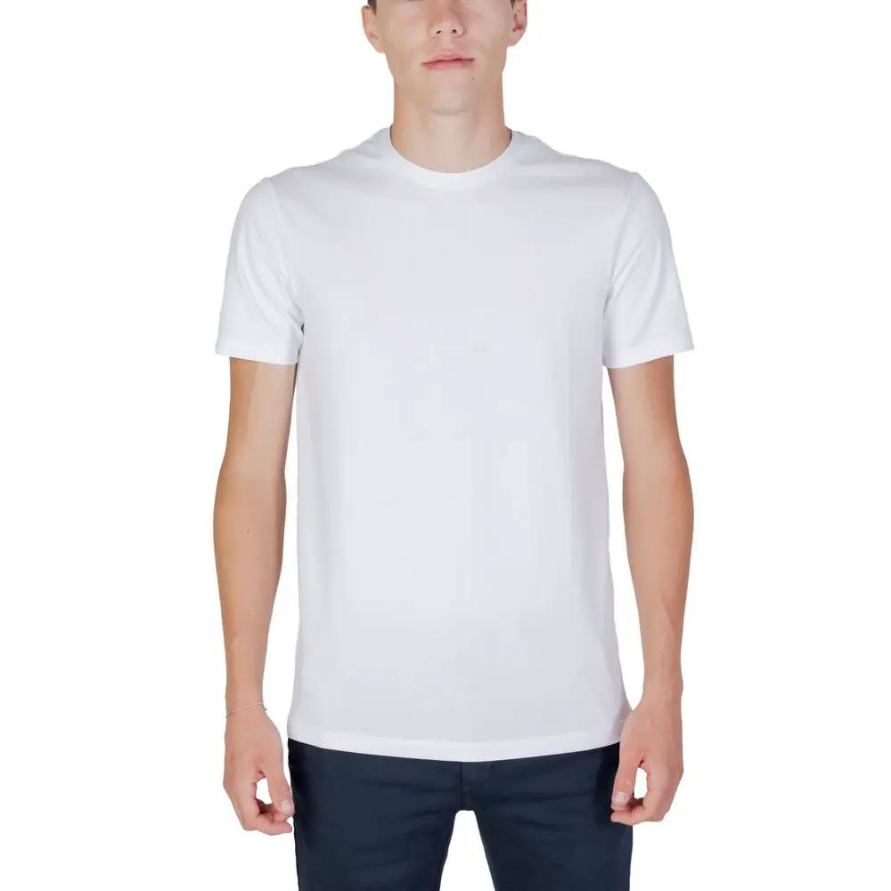 Armani Exchange White Cotton T-Shirt by Armani Exchange