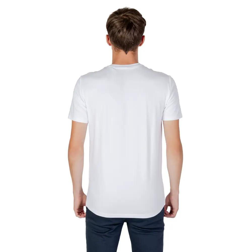 Armani Exchange White Cotton T-Shirt by Armani Exchange