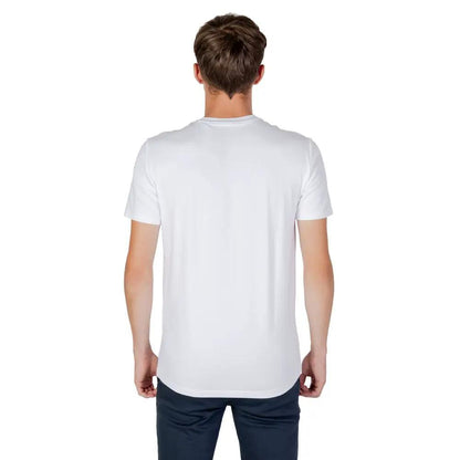 Armani Exchange White Cotton T-Shirt by Armani Exchange