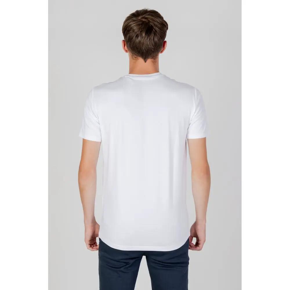 Armani Exchange White Cotton T-Shirt by Armani Exchange