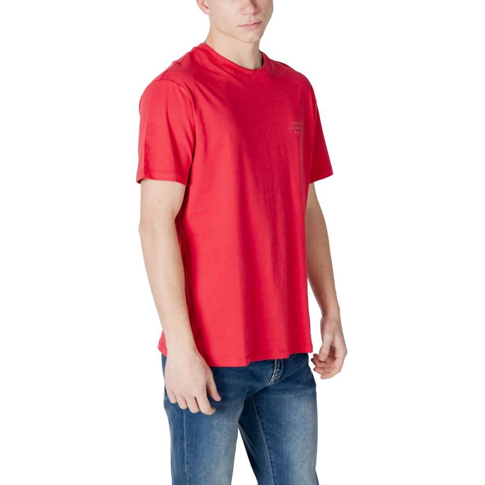 Armani Exchange Red Cotton Sportswear by Armani Exchange