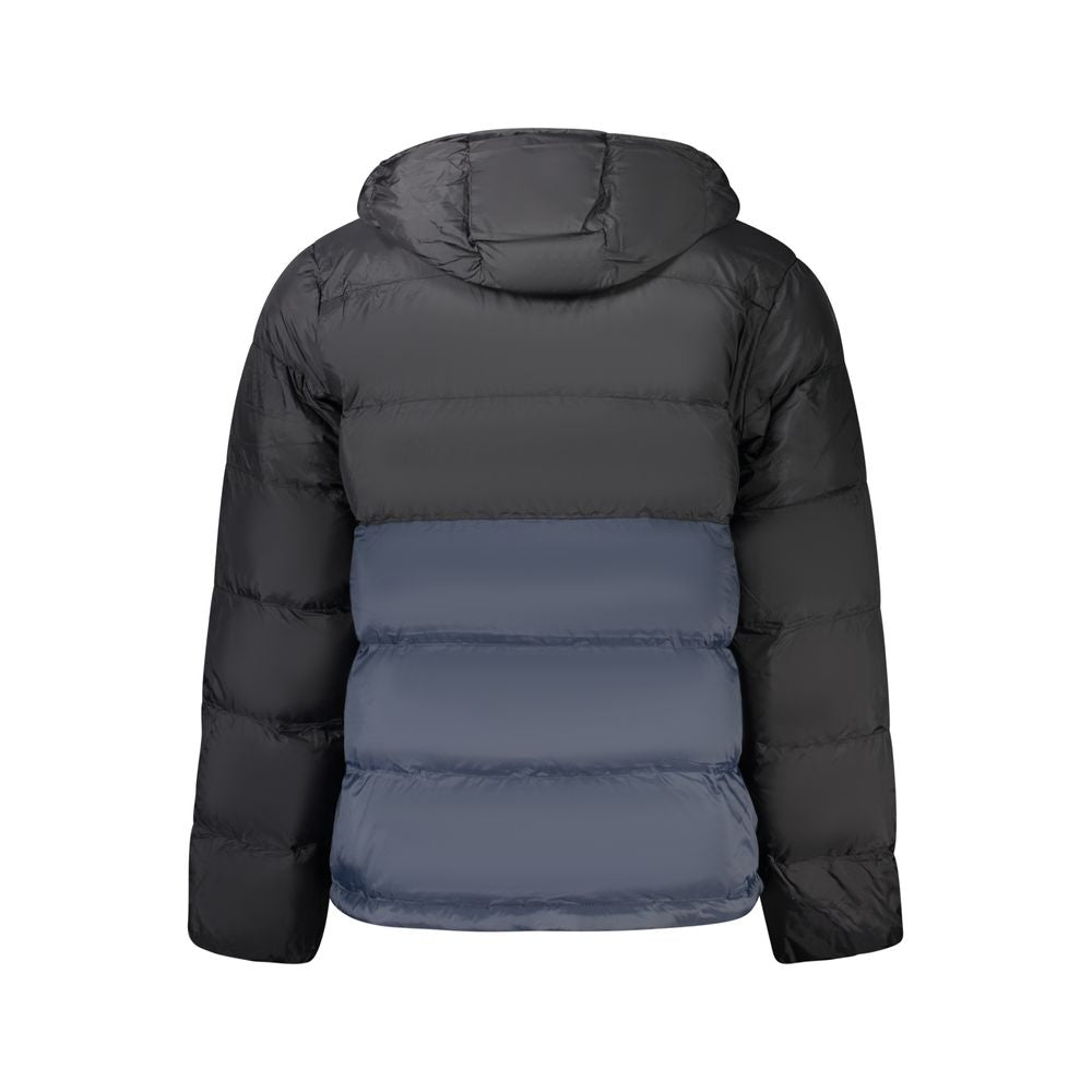 Veste coupe-vent Calvin Klein homme à capuche en polyamide noir – CA-40573