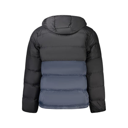Veste coupe-vent Calvin Klein homme à capuche en polyamide noir – CA-40573