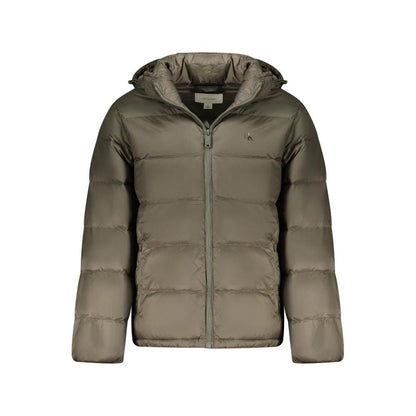 Calvin Klein Marrone Poliammide Men's Jacket by Calvin Klein