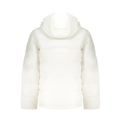 Veste coupe-vent Calvin Klein homme en nylon recyclé blanc – CA-40576