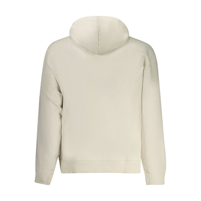 Sweat à capuche Calvin Klein homme en coton beige – CA-40729