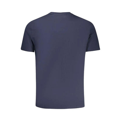 Calvin Klein Blue Cotton Men's T-Shirt by Calvin Klein