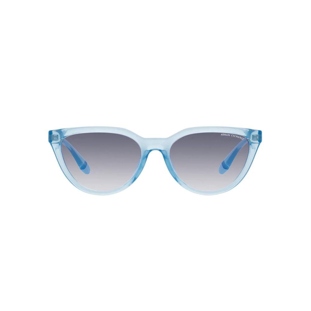 Armani Exchange Blue Acetate Sunglasses by Armani Exchange