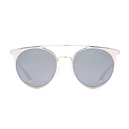Emporio Armani Gray Metal Sunglasses by Emporio Armani