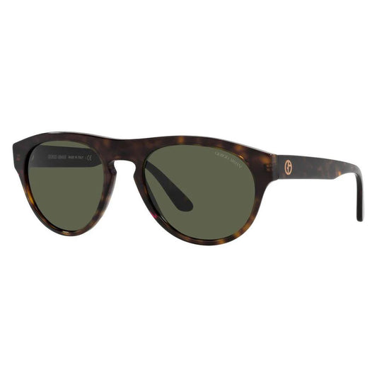 Giorgio Armani Brown Acetate Sunglasses by Giorgio Armani