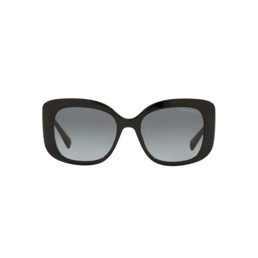 Giorgio Armani Black Acetate Sunglasses by Giorgio Armani