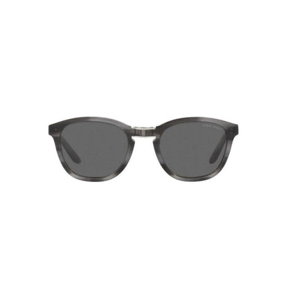 Giorgio Armani Gray Acetate Sunglasses by Giorgio Armani