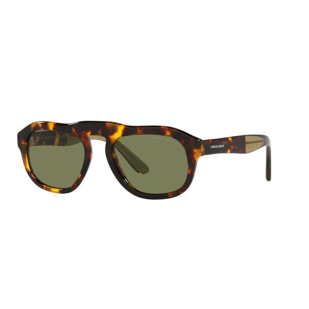 Giorgio Armani Brown Acetate Sunglasses by Giorgio Armani