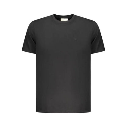 Calvin Klein Black Cotton Men T-Shirt by Calvin Klein