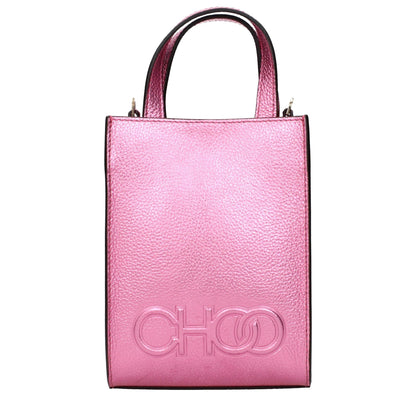 Jimmy Choo Pink Leather Handbag by Jimmy Choo