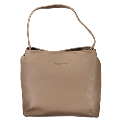 Valentino Brown Polyethylene Handbag