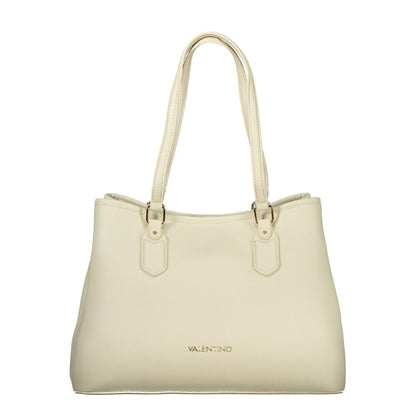 Valentino Beige Polyethylene Handbag