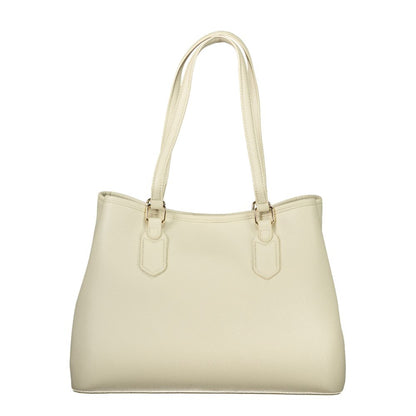 Valentino Beige Polyethylene Handbag