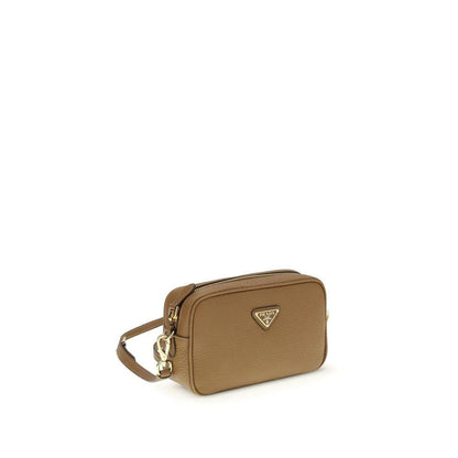 Prada Beige Calf Leather Bos Taurus Shoulder Bag by Prada