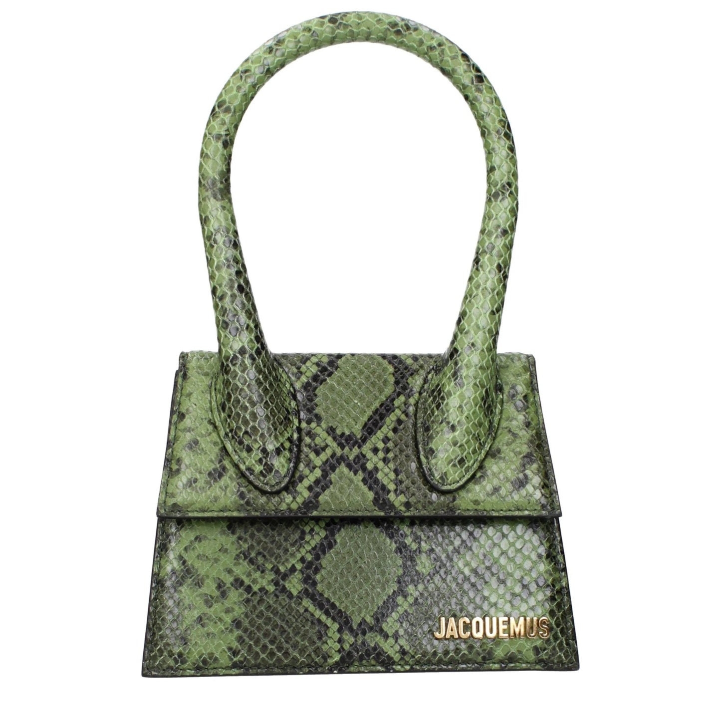 Jacquemus Green Leather Handbag by Jacquemus