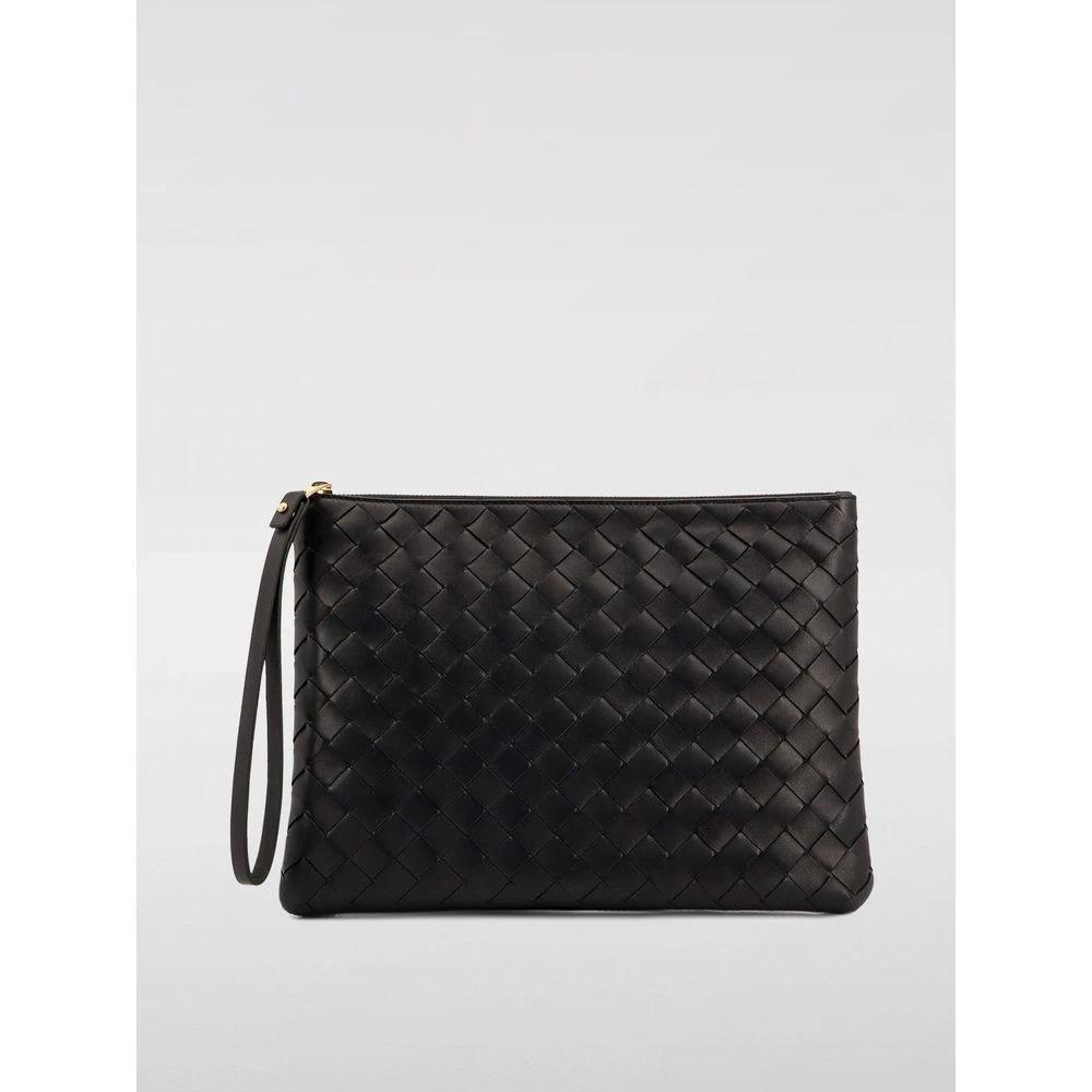 Bottega Veneta Black Leather Handbag by Bottega Veneta