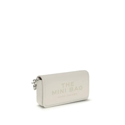Marc Jacobs White Calf Leather Bos Taurus Shoulder Bag by Marc Jacobs
