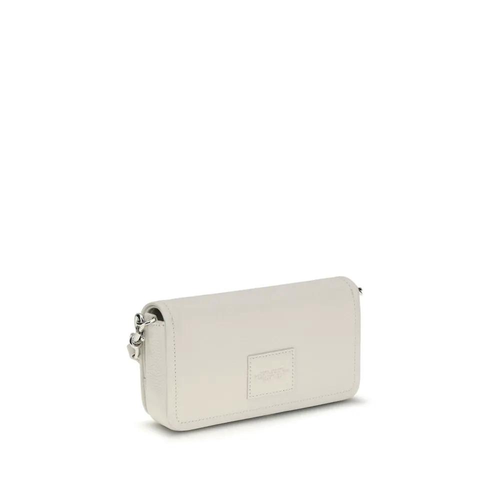 Marc Jacobs White Calf Leather Bos Taurus Shoulder Bag by Marc Jacobs