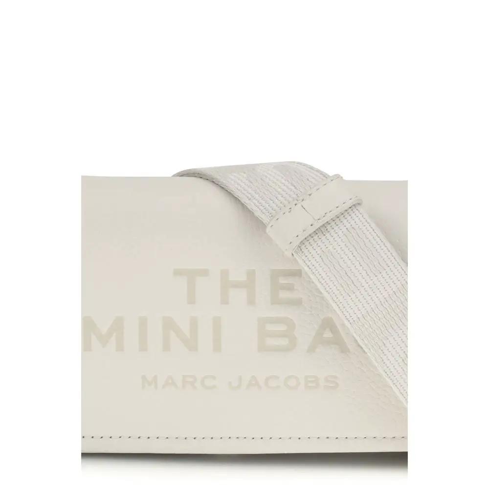Marc Jacobs White Calf Leather Bos Taurus Shoulder Bag by Marc Jacobs
