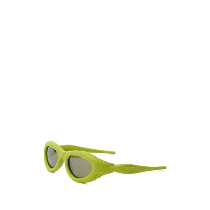 Bottega Veneta Yellow Acetate Sunglasses by Bottega Veneta