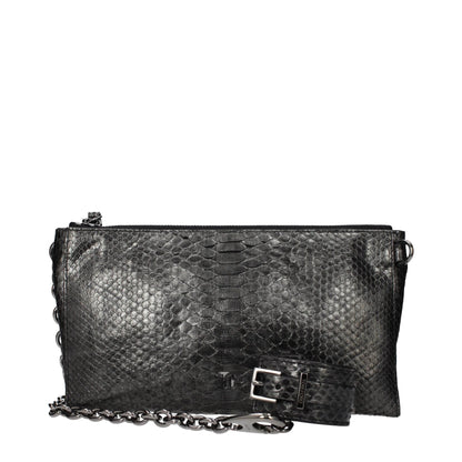 Tom Ford Gray Skin Handbag by Tom Ford