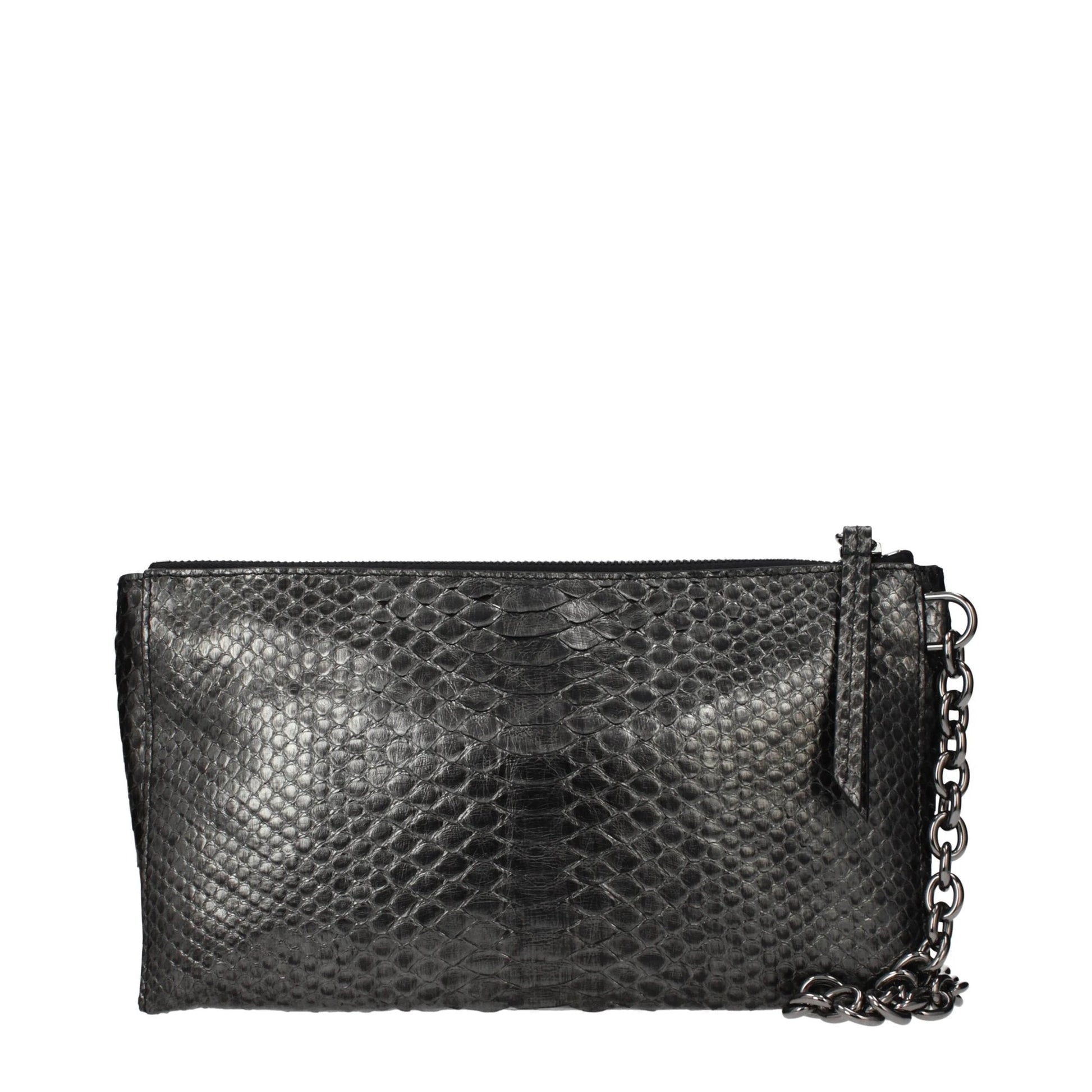 Tom Ford Gray Skin Handbag by Tom Ford