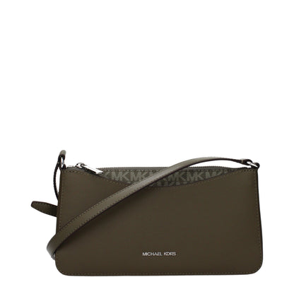 Sac bandoulière Michael Kors femme en tissu vert – MI15397074043145BT