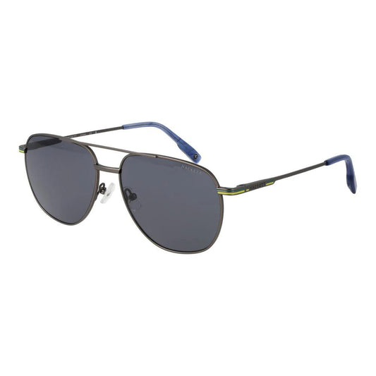 Hackett Gray Metal Sunglasses by Hackett
