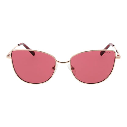 Lunettes de soleil Gant femme en métal or rose – GA-1062911