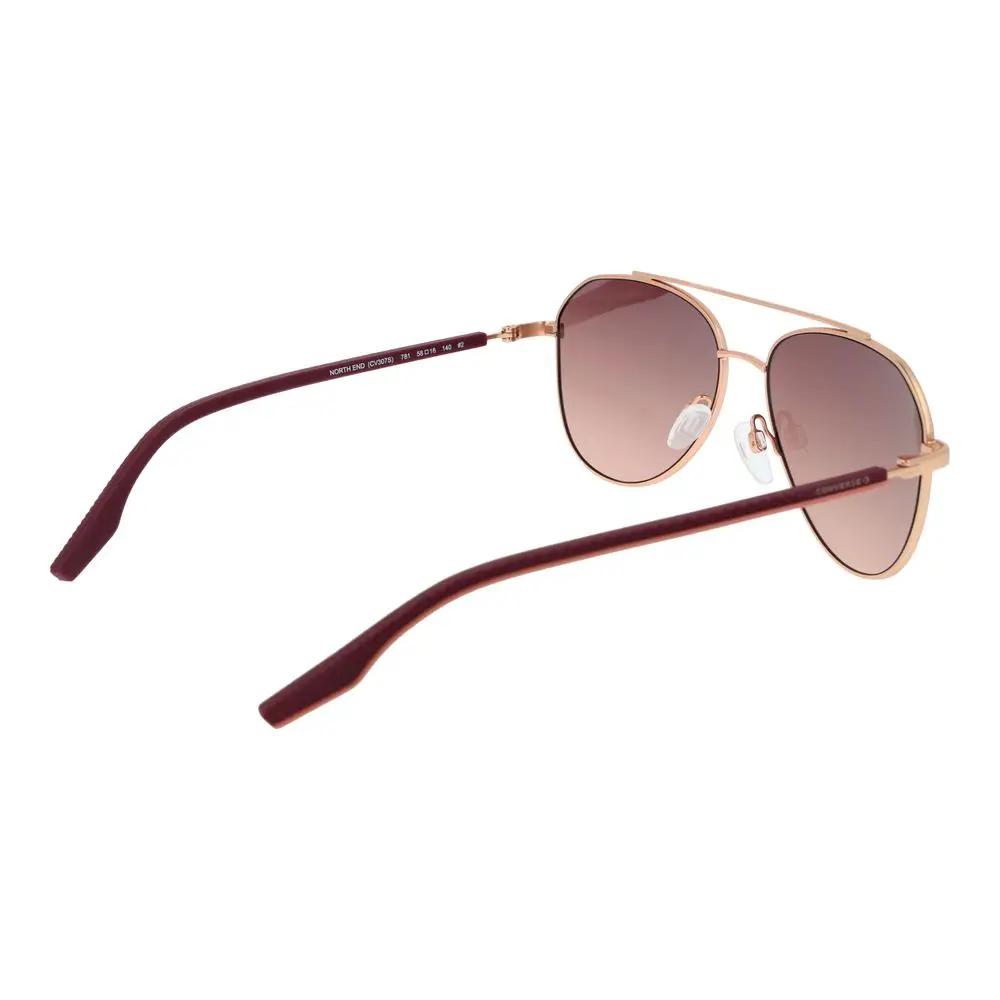 Converse Rose Gold Rubber Sunglasses by Converse