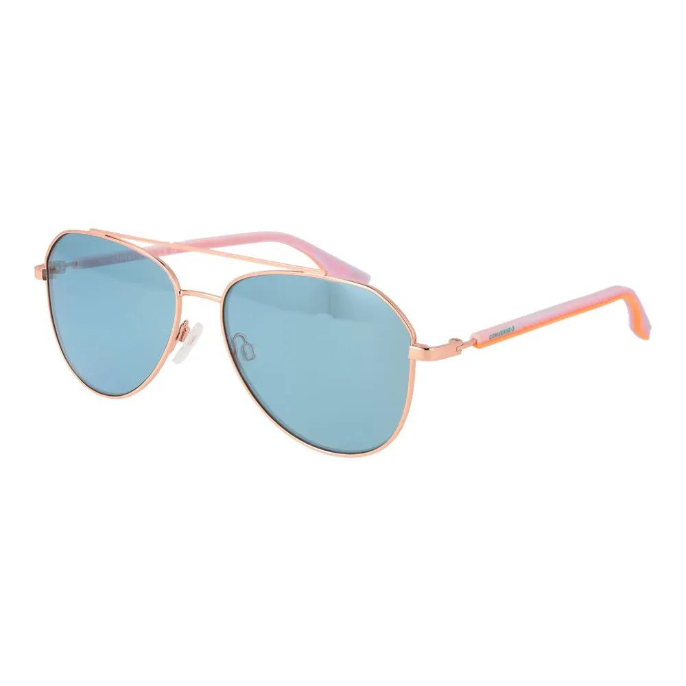Converse Rose Gold Rubber Sunglasses by Converse