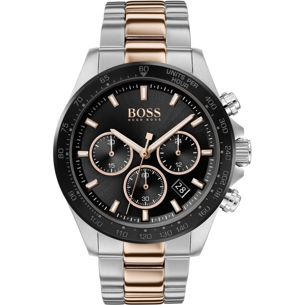 Hugo Boss Gray Stainless Steel Dress Watch by Hugo Boss