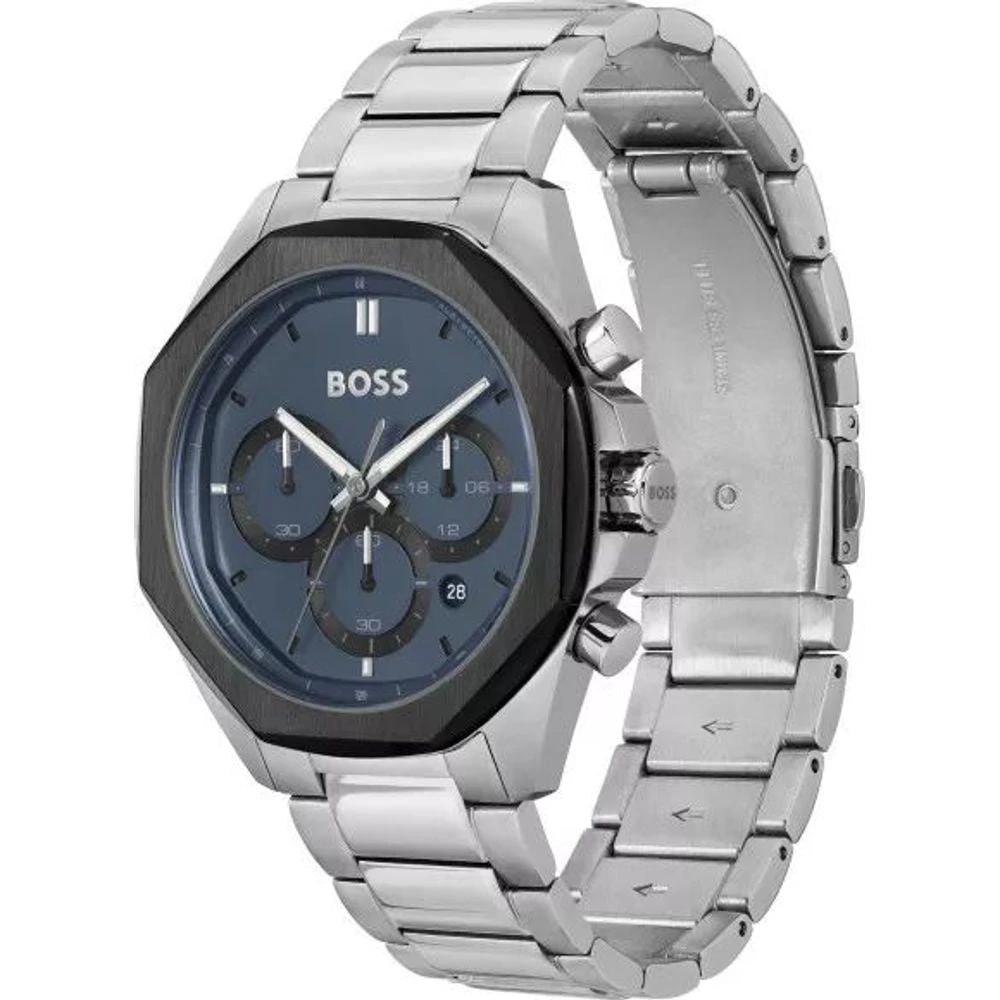 Hugo Boss Gray Stainless Steel Dress Watch by Hugo Boss