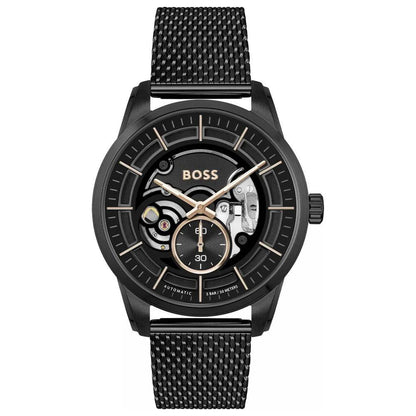 Hugo Boss Black Stainless Steel Dress Watch by Hugo Boss